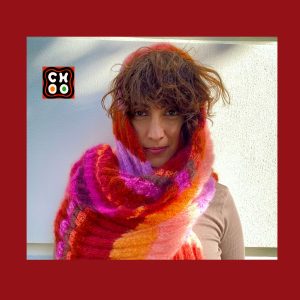 Aurora Luxe Multicolor Wool Shawl