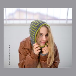 Arctic Line Luxe Knit Hood